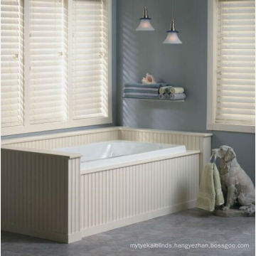 50mm Faux Wood pvc plastic Blinds for living room and bath room